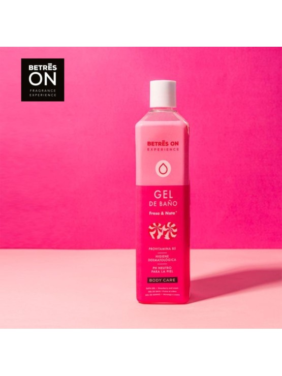 GEL DE BANHO MORANGO E NATA 750ML
