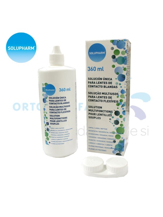 SOLUCÃO ÚNICA SOLUPHARM 360 ML