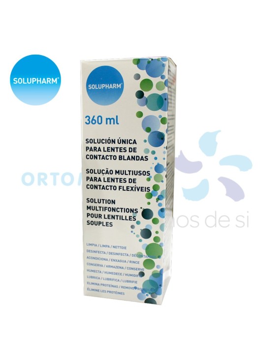 SOLUCÃO ÚNICA SOLUPHARM 360 ML